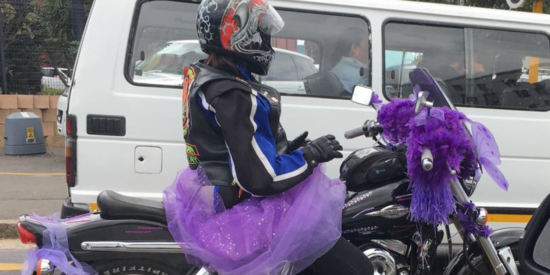 Cape Town bikers take to the roads for amazing new breastmilk feeding project.