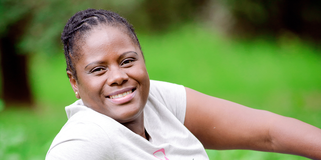 Moipone Sibiya is the #FaceOfBreastCancer