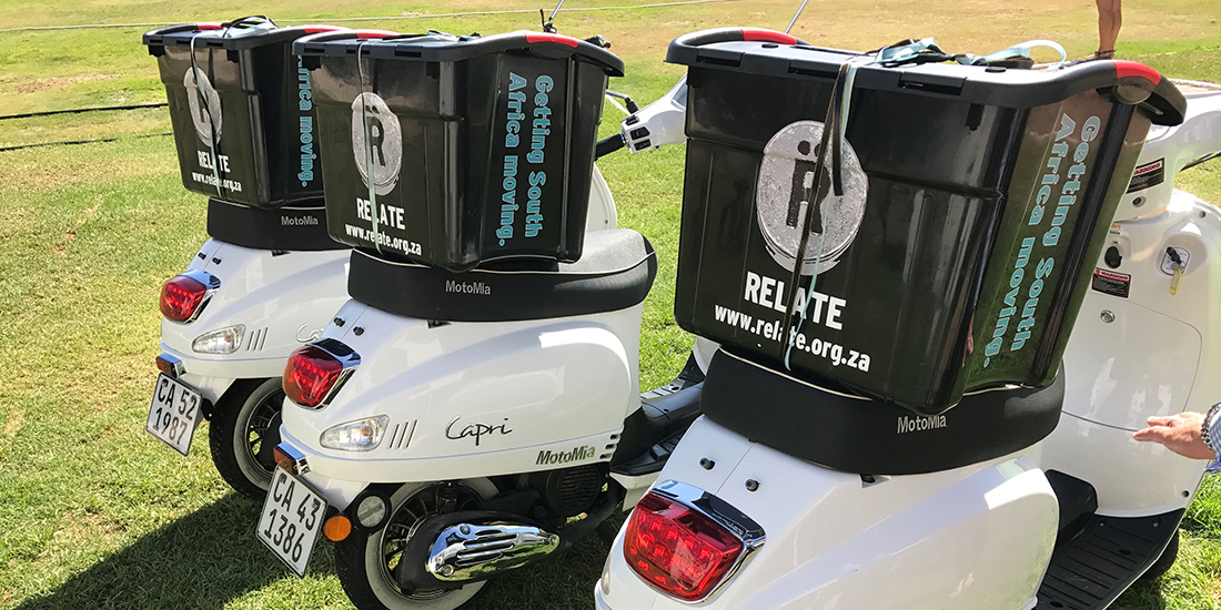 Relate partners with Scully Scooters as vehicle for change. 